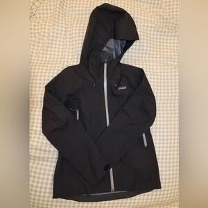 Patagonia Women's Black Shell Jacket with Hood